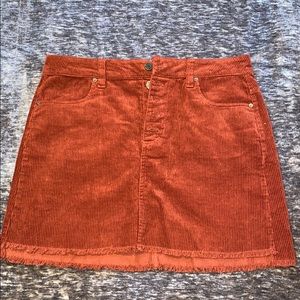 Corduroy Skirt